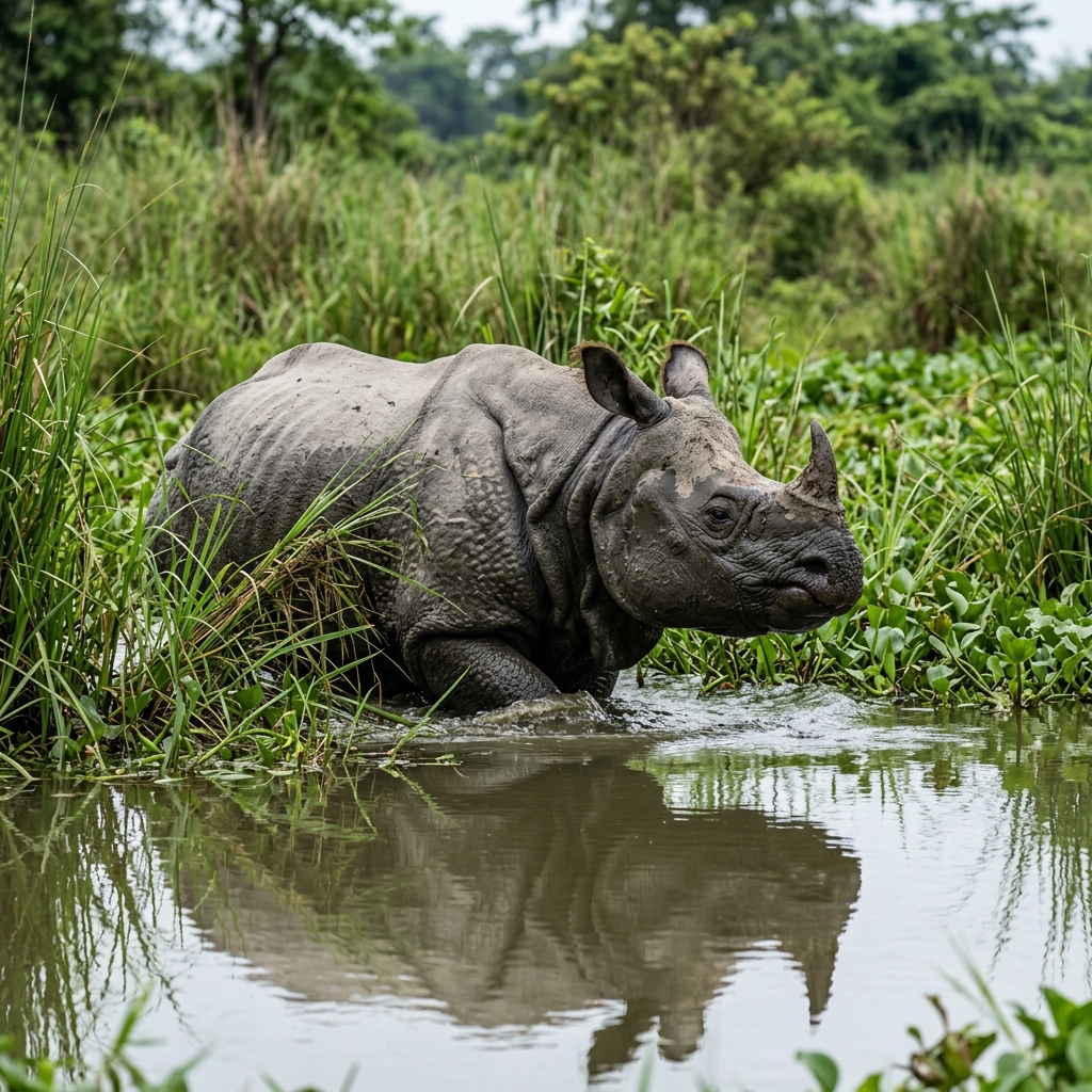 Pobitora Sanctuary Tour